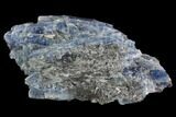 Vibrant Blue Kyanite Crystal With Quartz - Brazil #97964-1